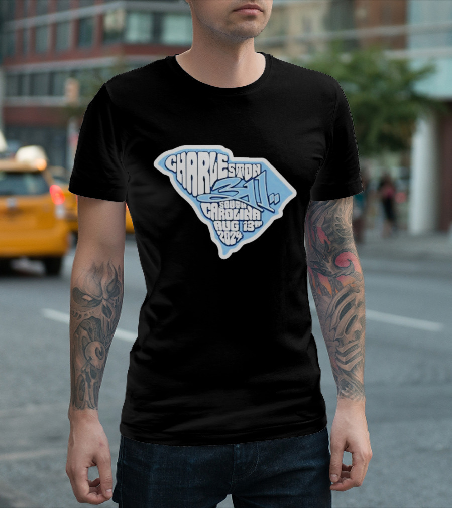 311 Charleston South Carolina August 13 T-Shirt