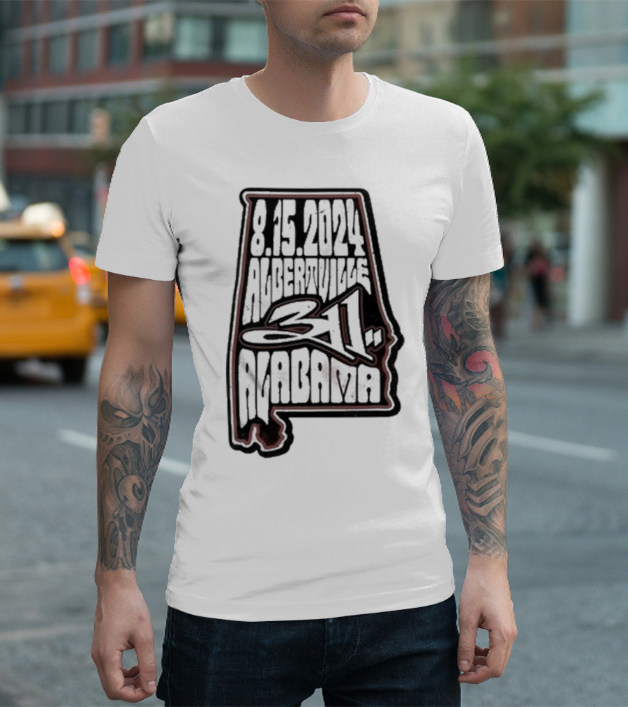 8.15.2024 Albertville 311 Alabama Tour T-Shirt