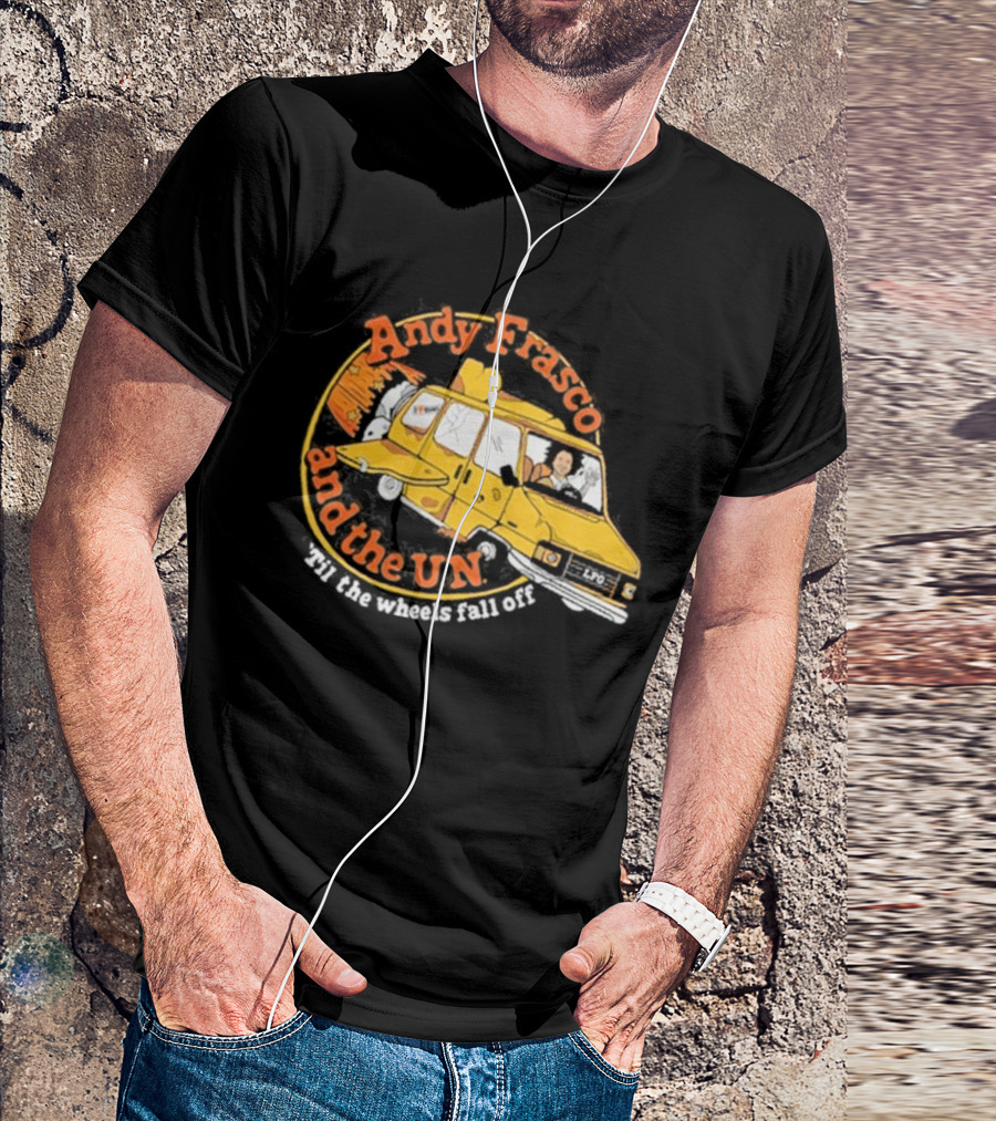 Andy Frasco And The U.N. 'Til The Wheels Fall Off Yellow Van Adventure T-Shirt