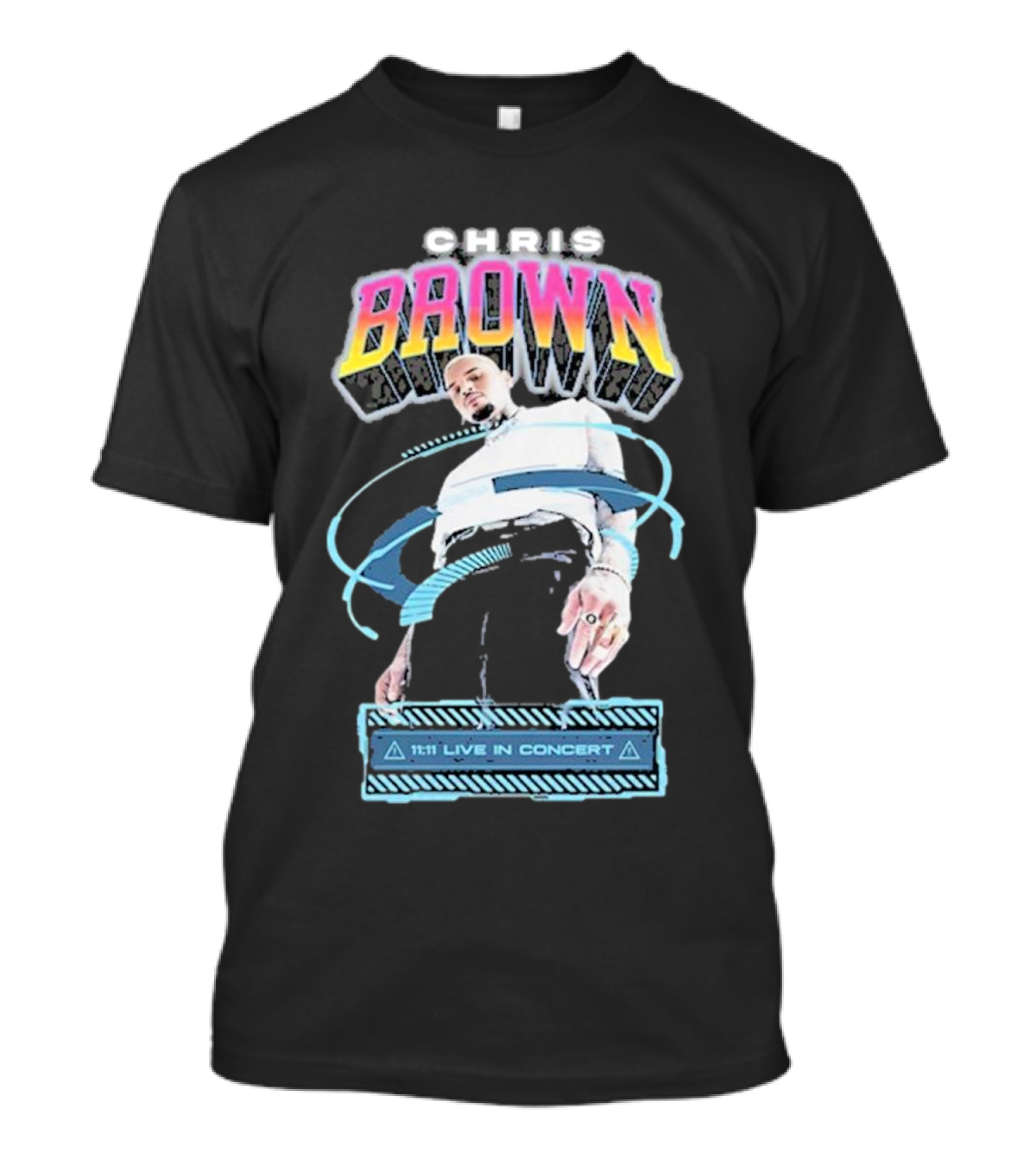 CHRIS BROWN 2024 11:11 LIVE IN CONCERT T-Shirt