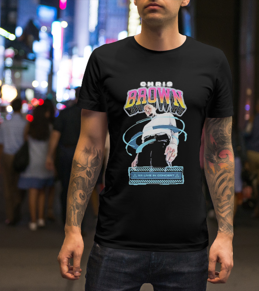CHRIS BROWN 2024 11:11 LIVE IN CONCERT T-Shirt
