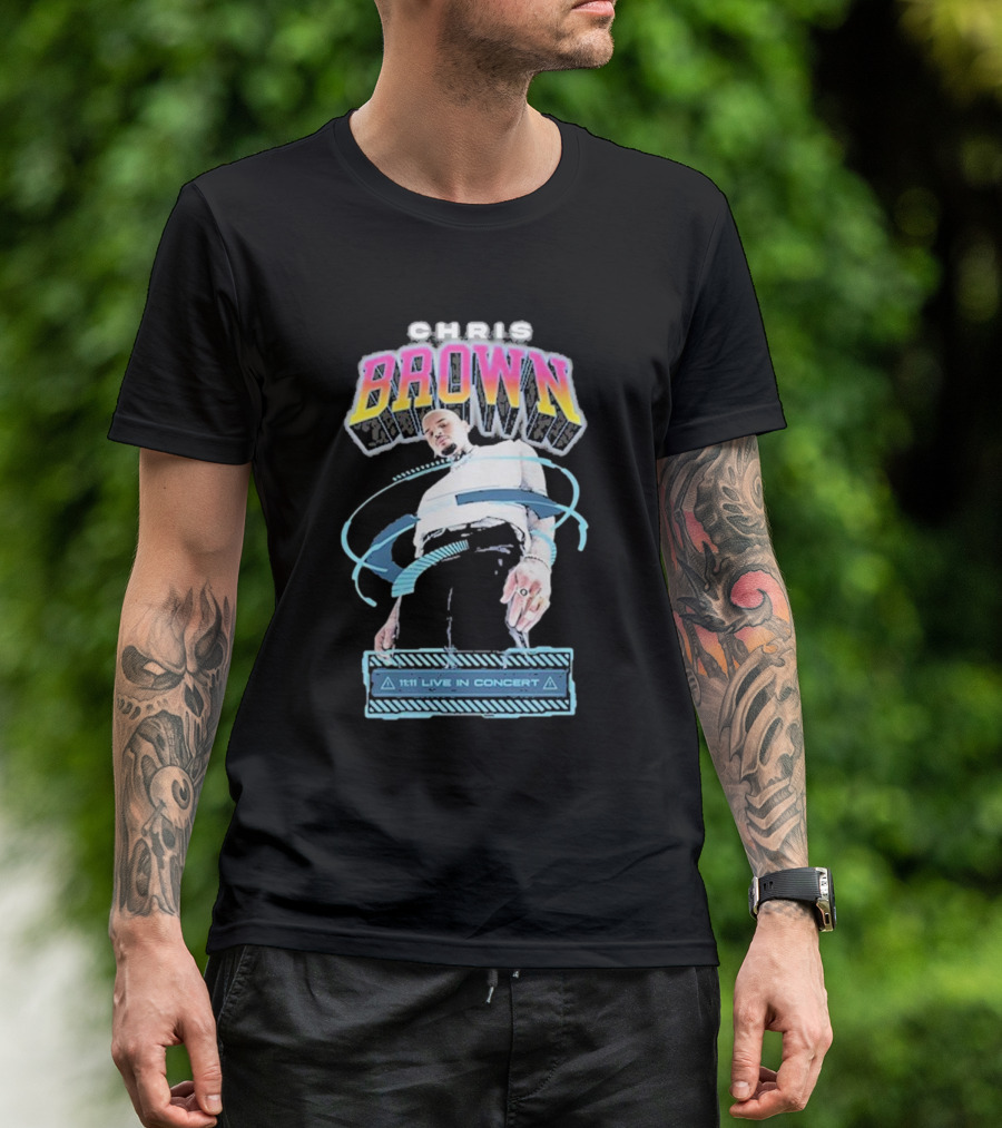 CHRIS BROWN 2024 11:11 LIVE IN CONCERT T-Shirt