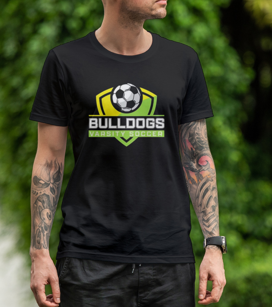 CCCA 2024 Bulldogs Varsity Soccer Dark T-Shirt