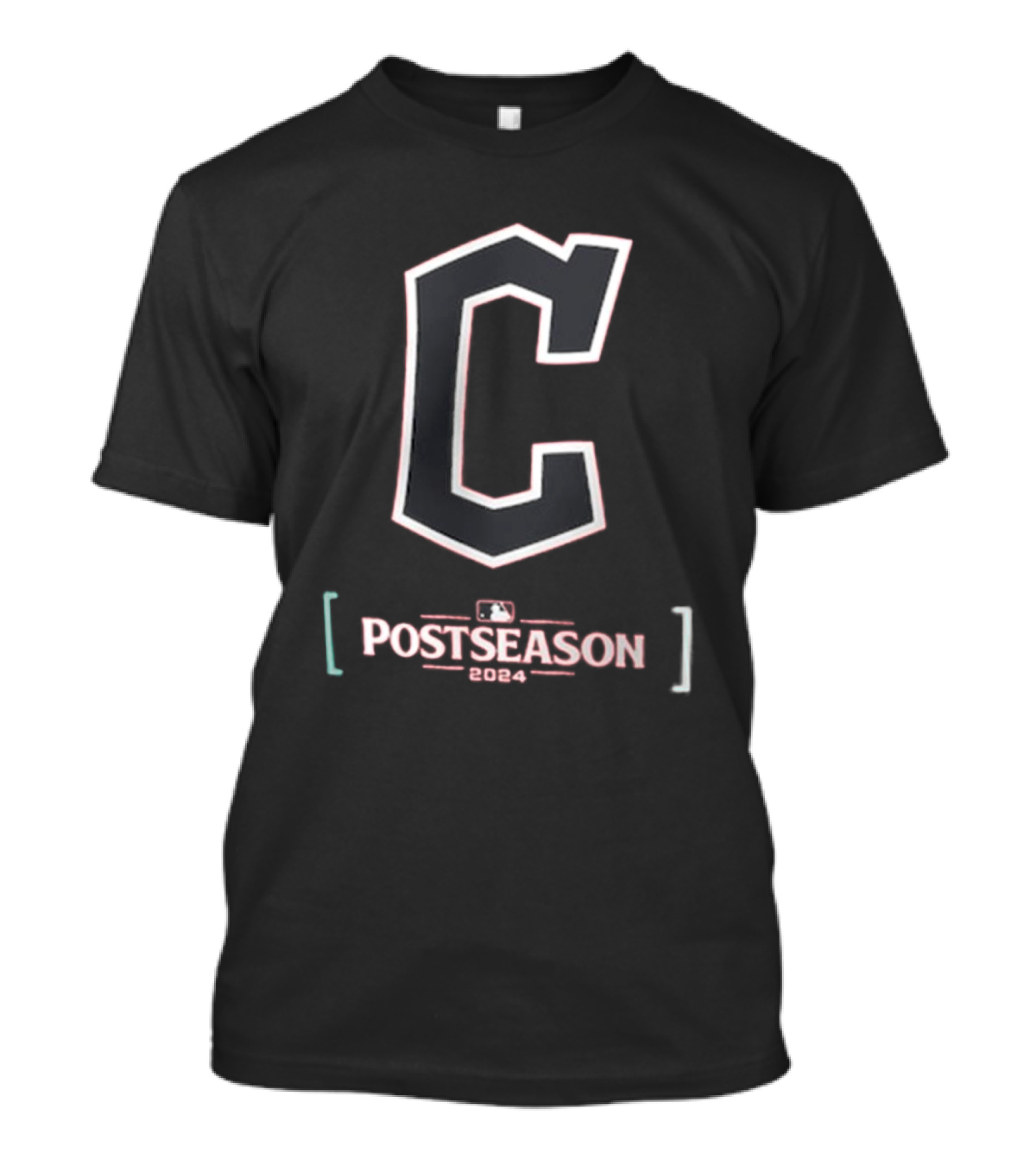 Cleveland Guardians C Logo 2024 MLB Postseason T-Shirt