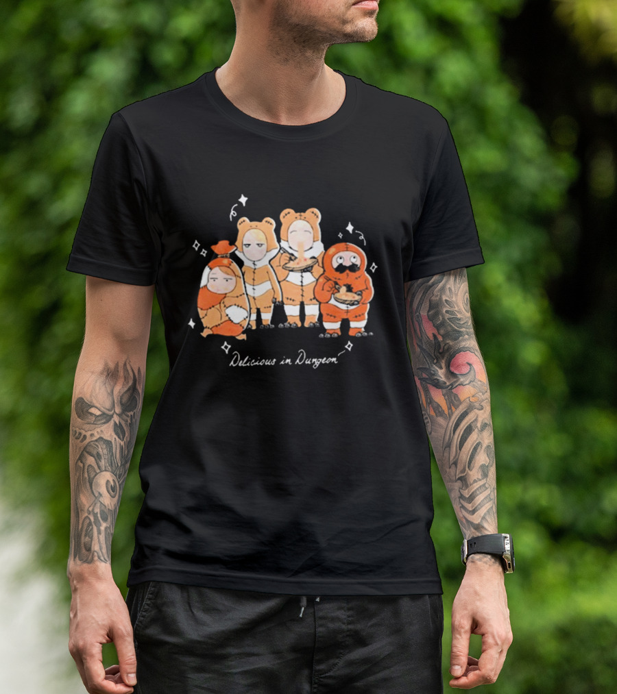 Delicious In Dungeon Characters In Cute Animal Suits T-Shirt