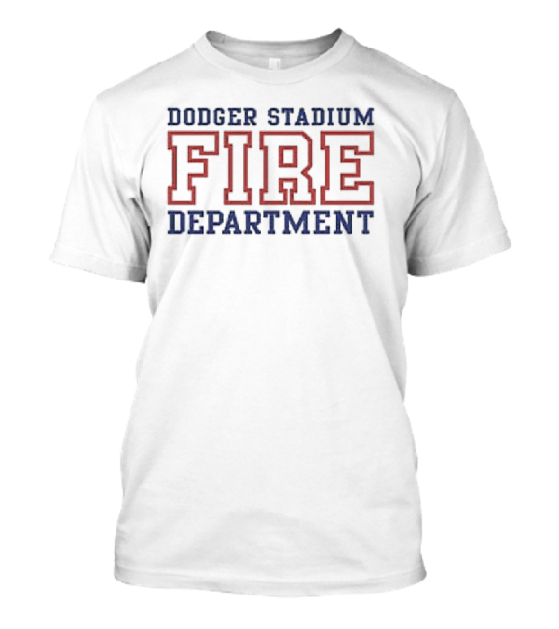 Dodger Stadium Fire Department Giveaway Event T-Shirt