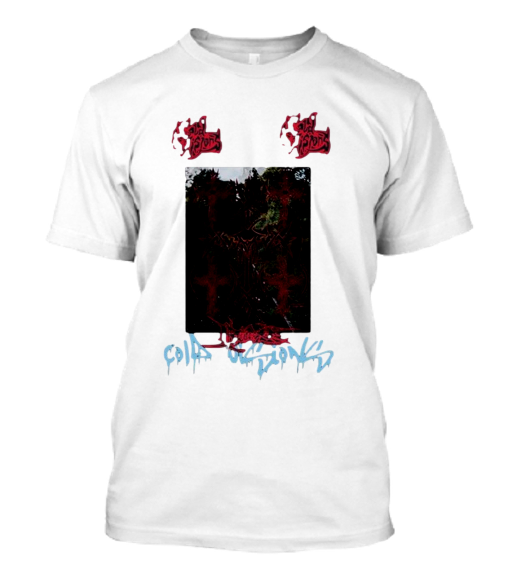 Coldvisions Forest Crime 2024 Darkness And Red Chaos T-Shirt