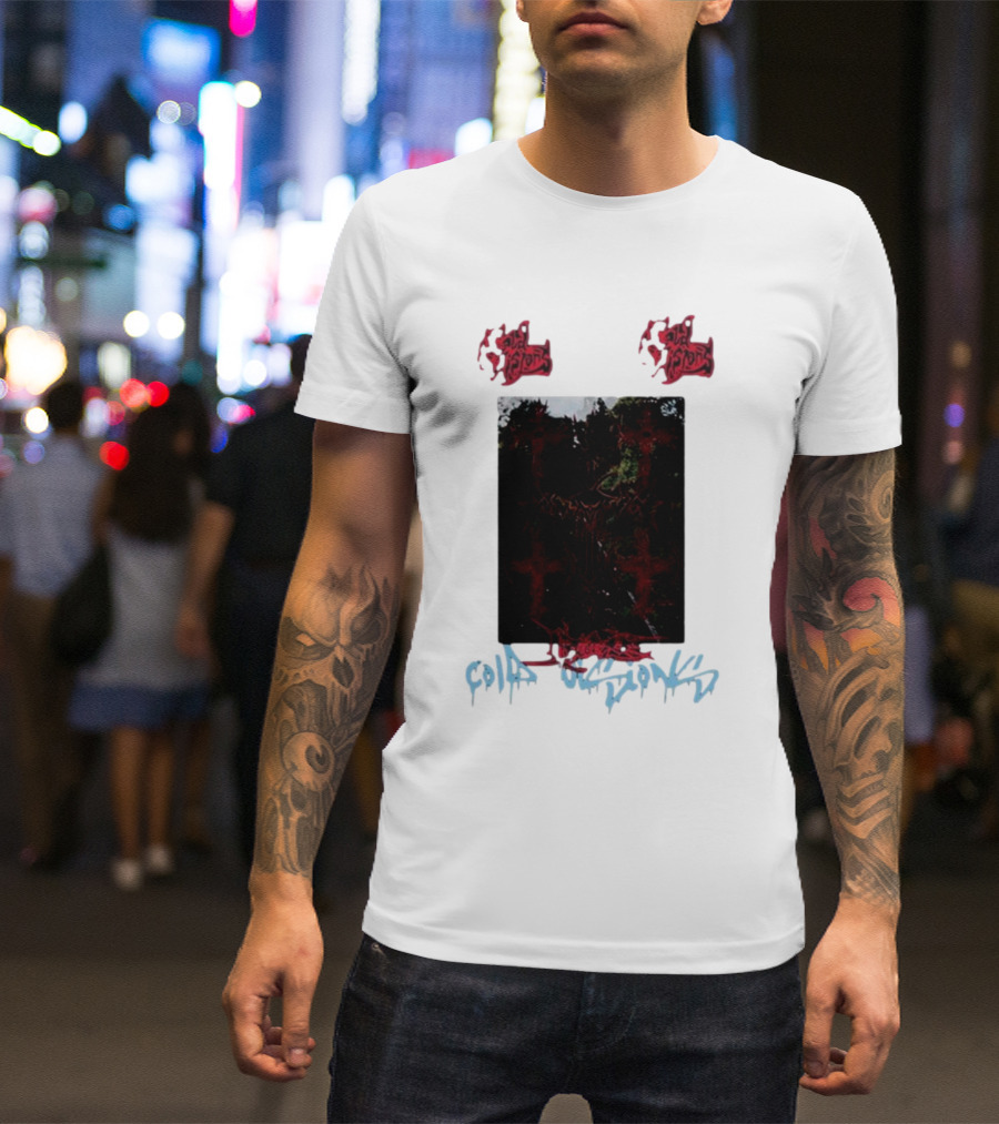 Coldvisions Forest Crime 2024 Darkness And Red Chaos T-Shirt