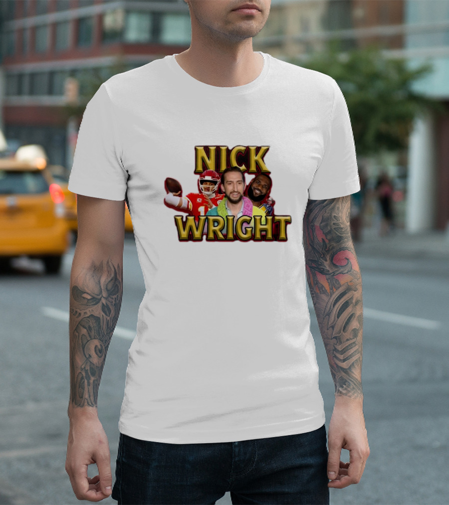 Nick Wright Patrick Mahomes Chiefs Cowboys T-Shirt