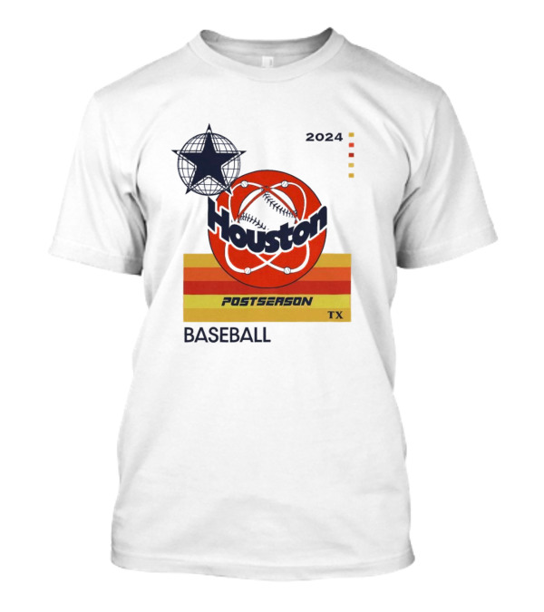 Houston TX Postseason Baseball October T-Shirt