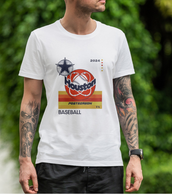 Houston TX Postseason Baseball October T-Shirt
