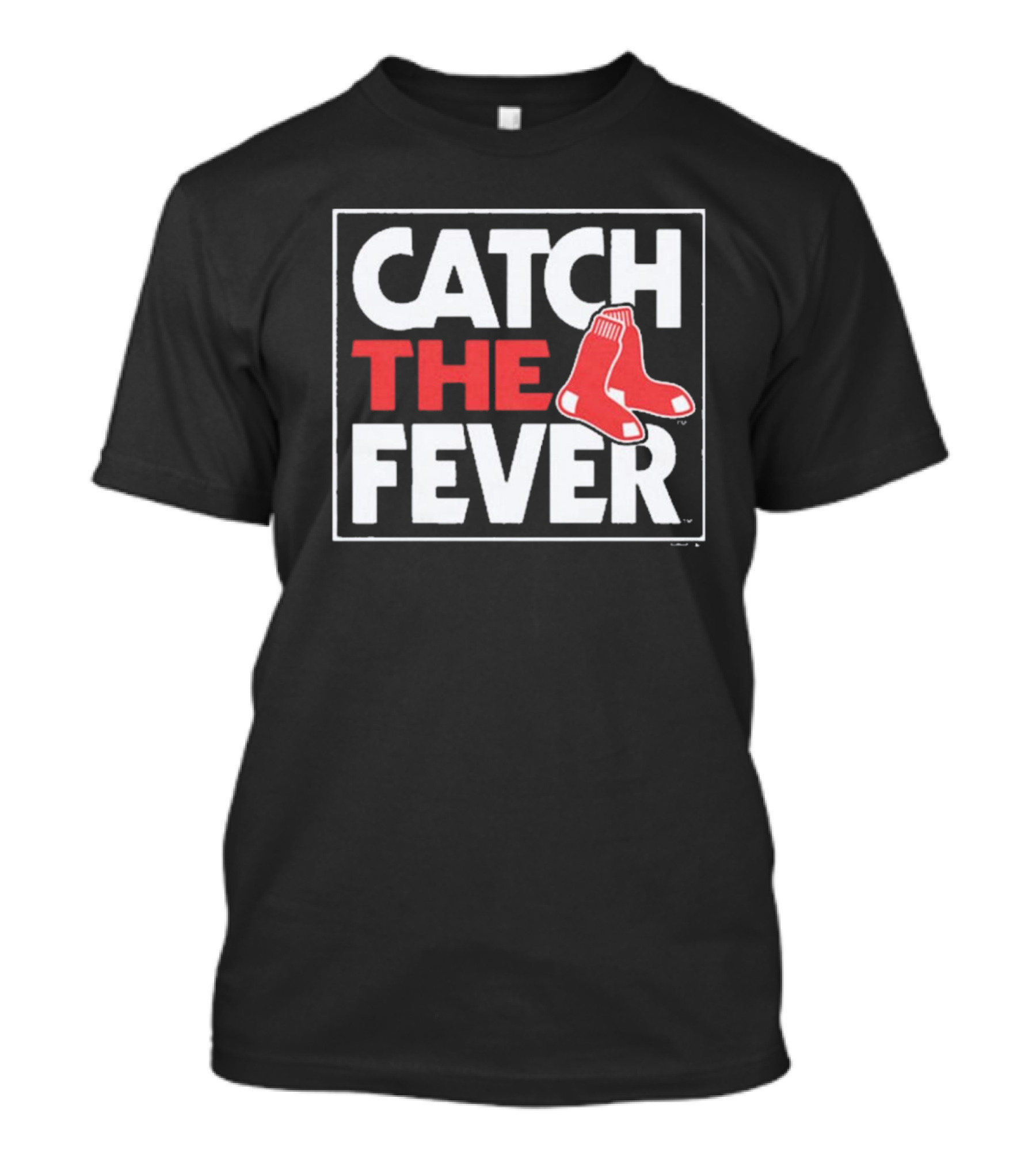 Boston Red Sox Catch The Fever 2024 MLB Fan Gear T-Shirt