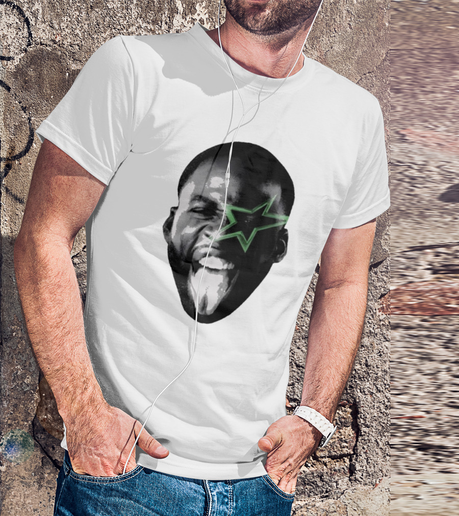Money 23 Green Star Face T-Shirt