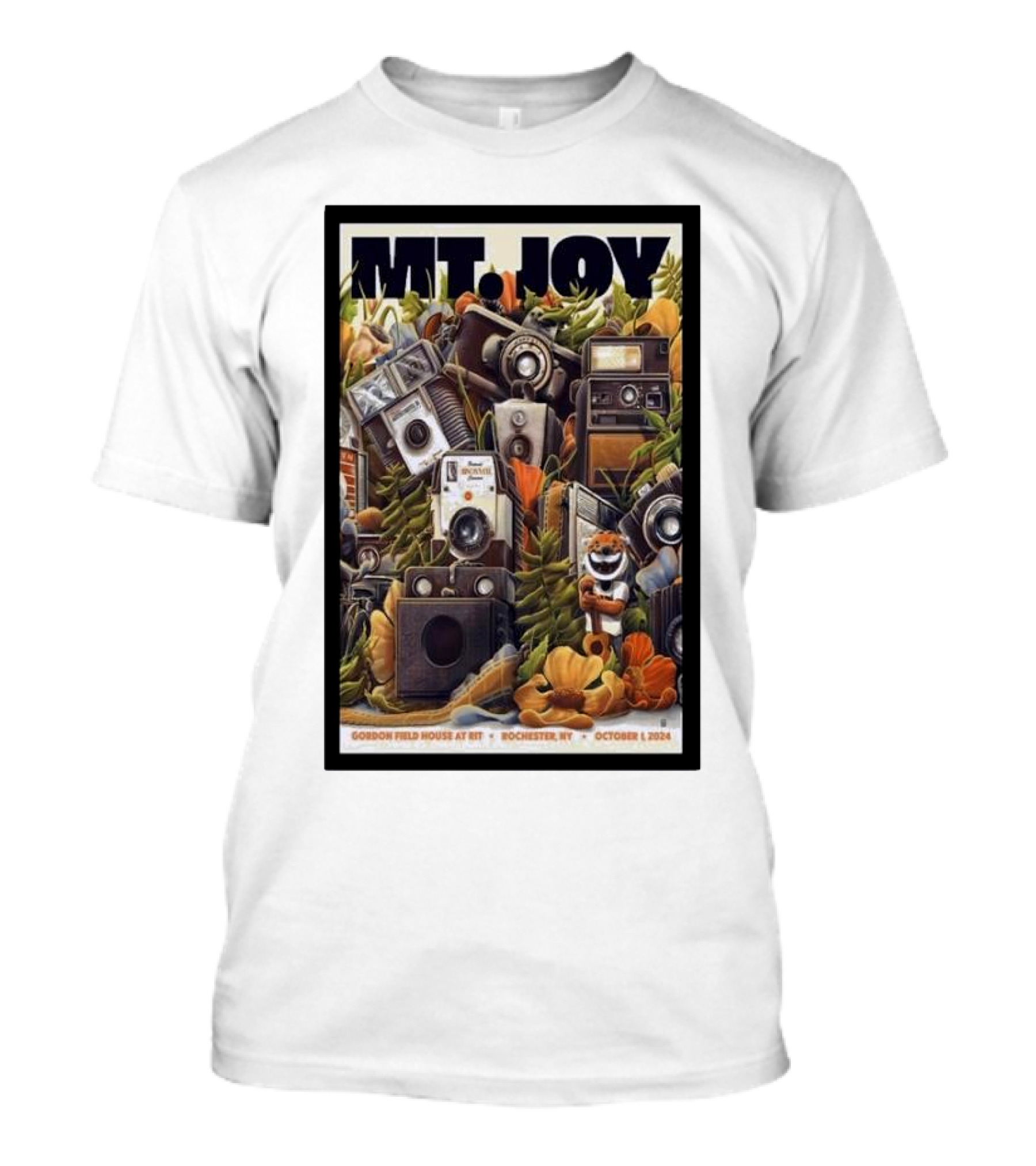 Mt Joy Gordon Field House Rochester NY October 1 2024 Vintage Cameras T-Shirt
