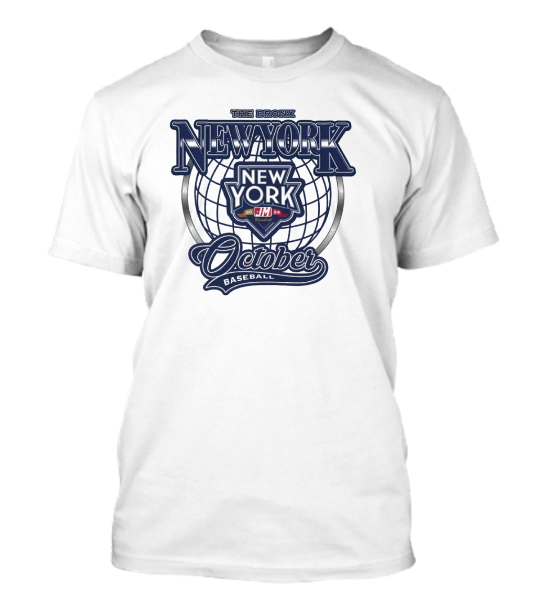 October New York Baseball The Bronx T-Shirt