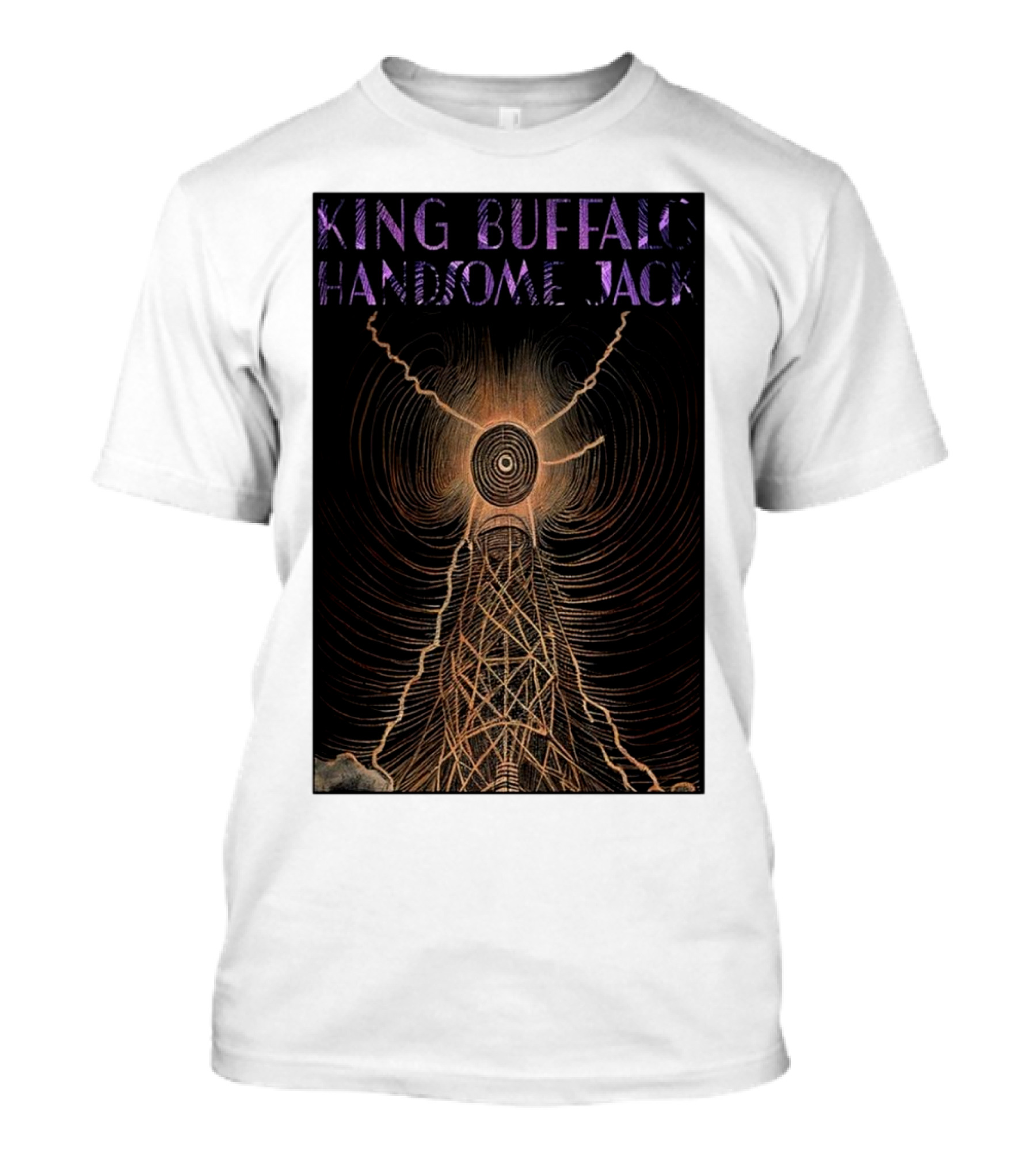 King Buffalo Handsome Jack Electric City Buffalo NY Tour December 28 T-Shirt
