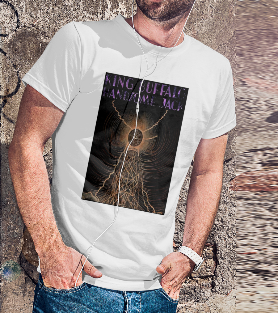 King Buffalo Handsome Jack Electric City Buffalo NY Tour December 28 T-Shirt