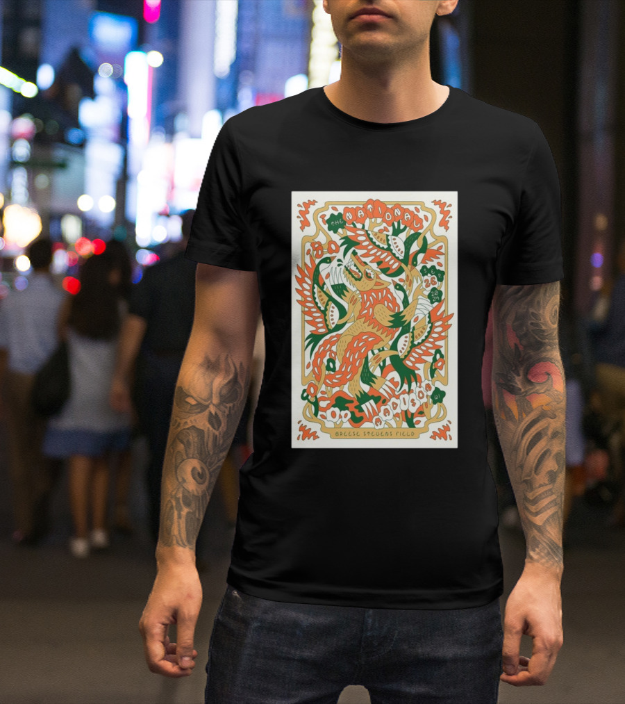 The National September 26 2024 Breese Stevens Field Madison WI Tour Poster T-Shirt