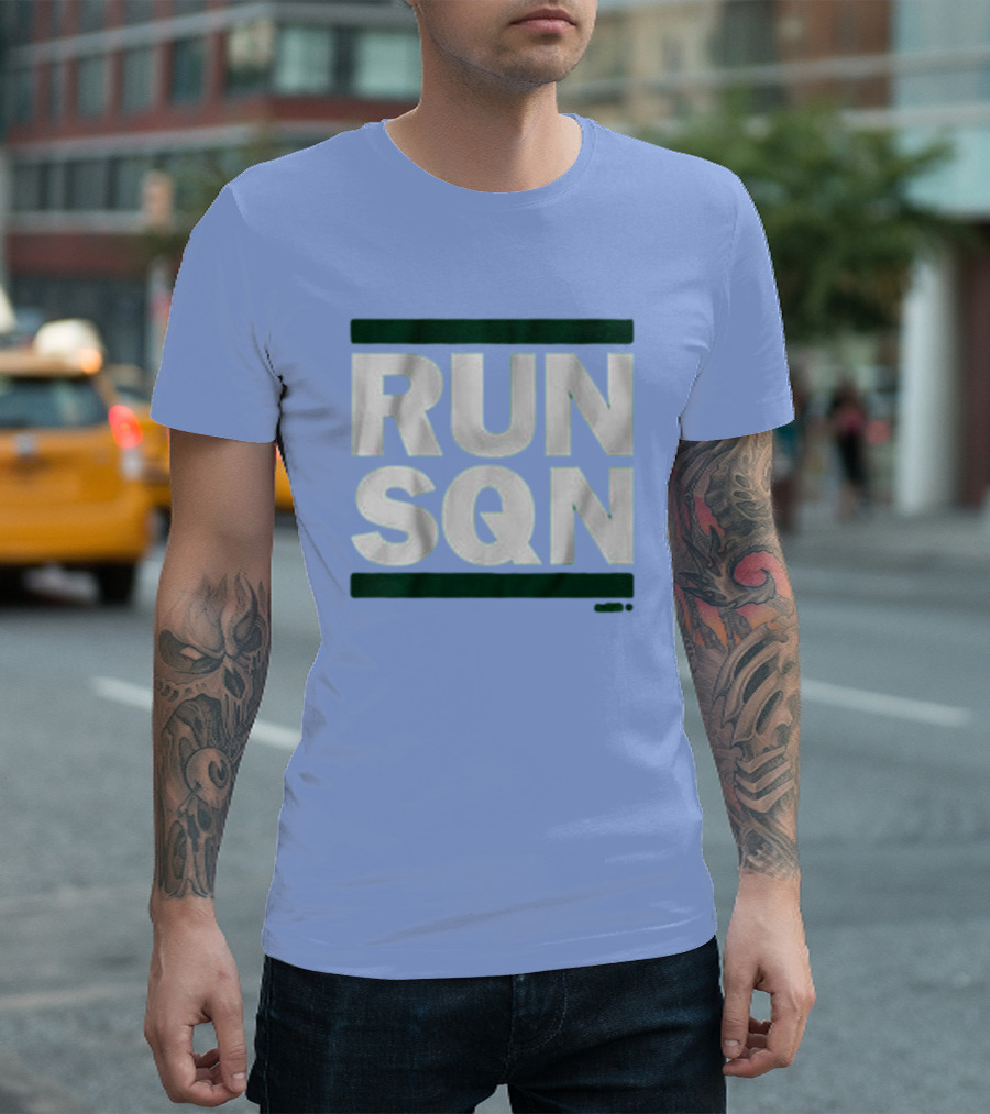 RUN SQN Saquon Barkley Philadelphia Eagles NFL T-Shirt