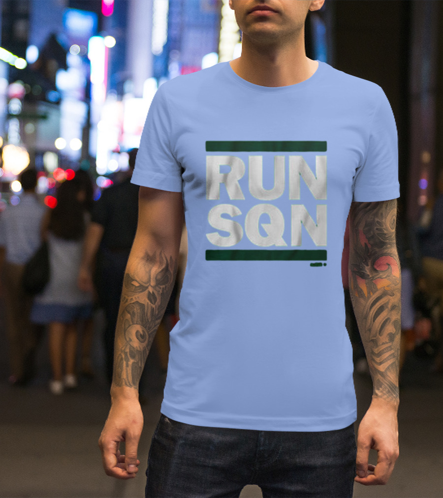 RUN SQN Saquon Barkley Philadelphia Eagles NFL T-Shirt