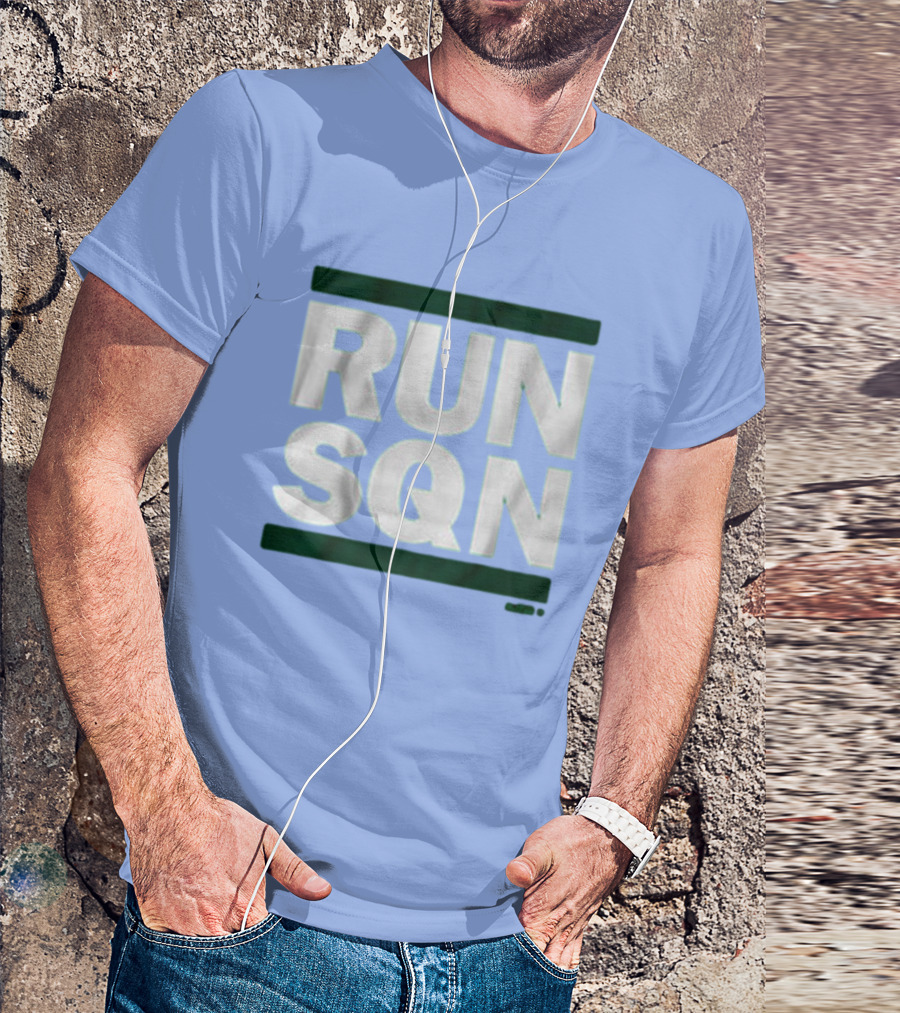 RUN SQN Saquon Barkley Philadelphia Eagles NFL T-Shirt