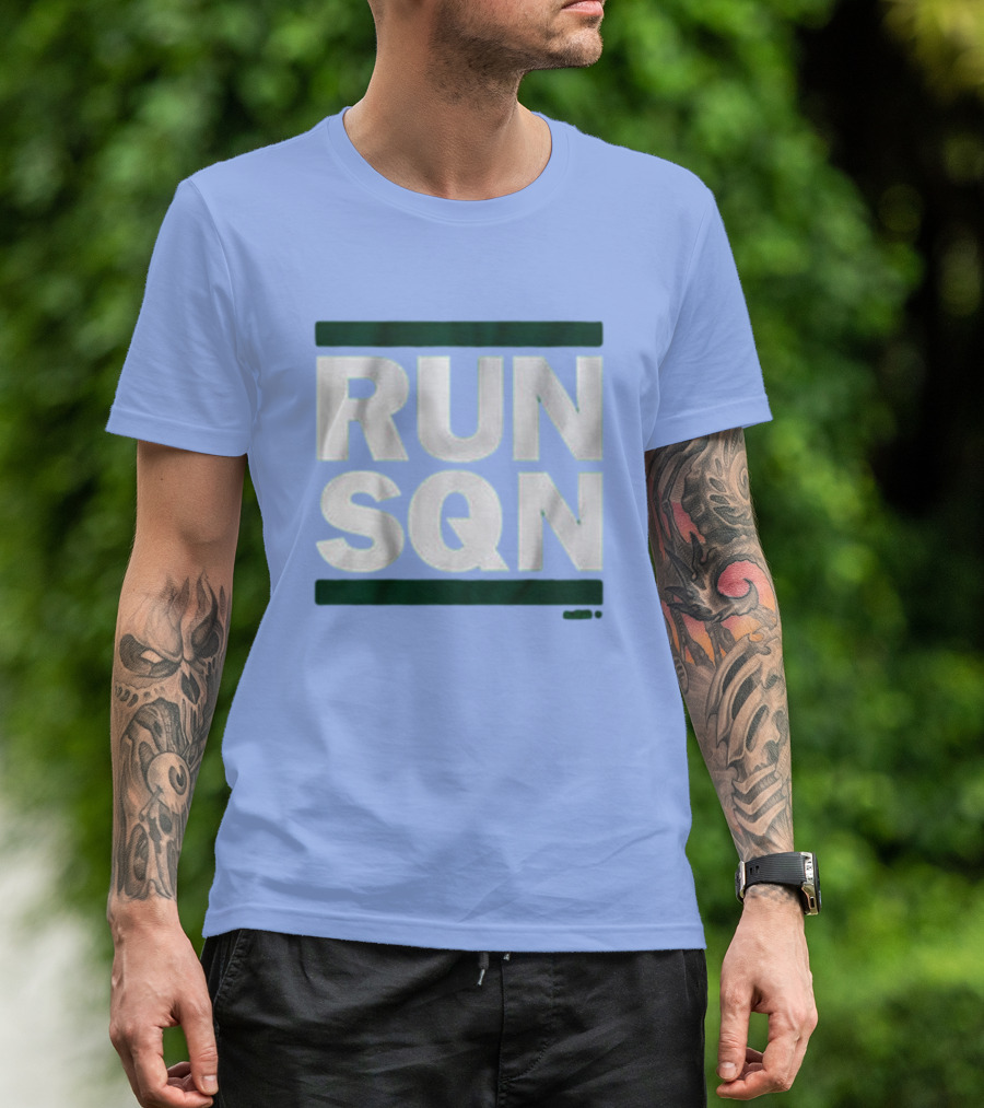 RUN SQN Saquon Barkley Philadelphia Eagles NFL T-Shirt