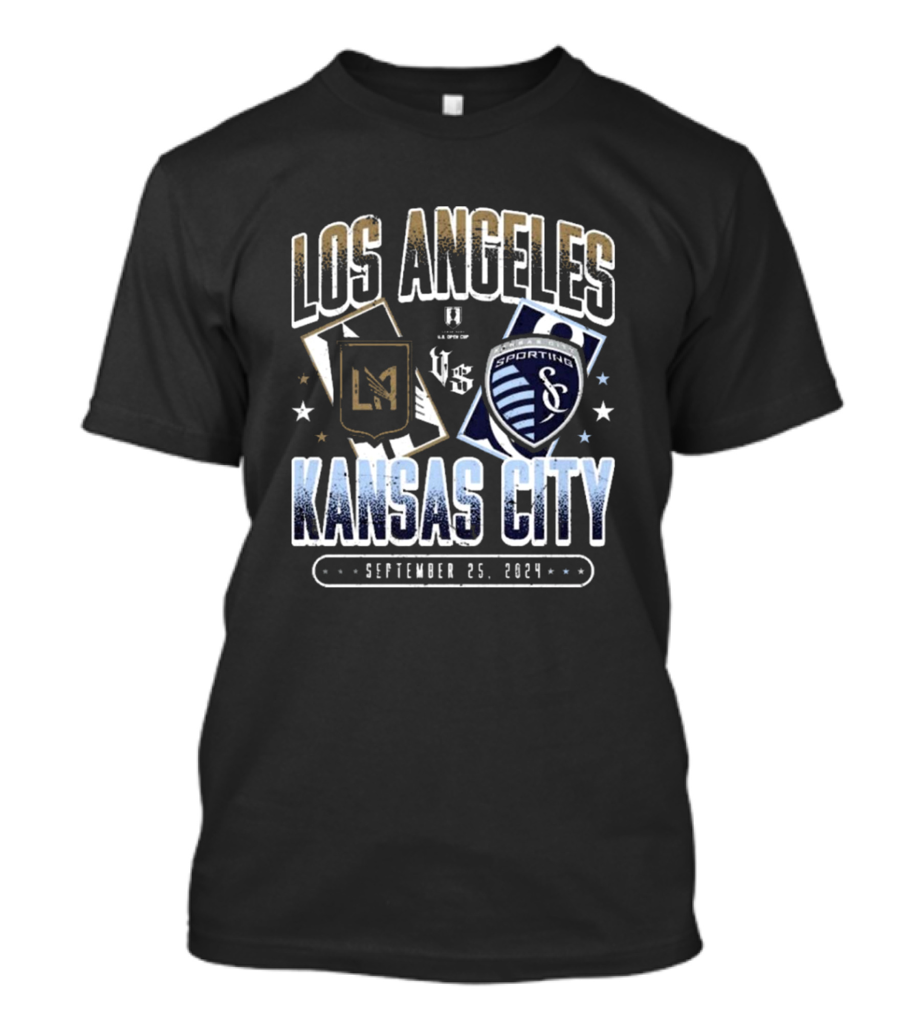 Los Angeles Vs Kansas City U.S. Open Cup LAFC Sporting September 25 T-Shirt