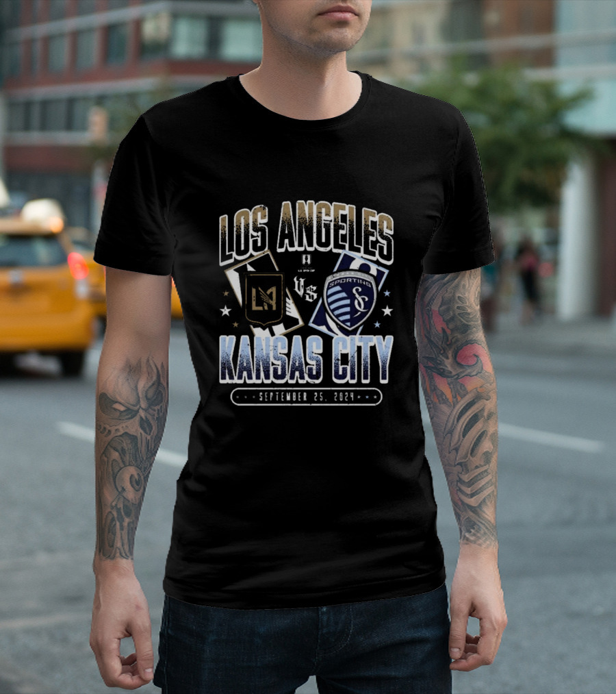 Los Angeles Vs Kansas City U.S. Open Cup LAFC Sporting September 25 T-Shirt