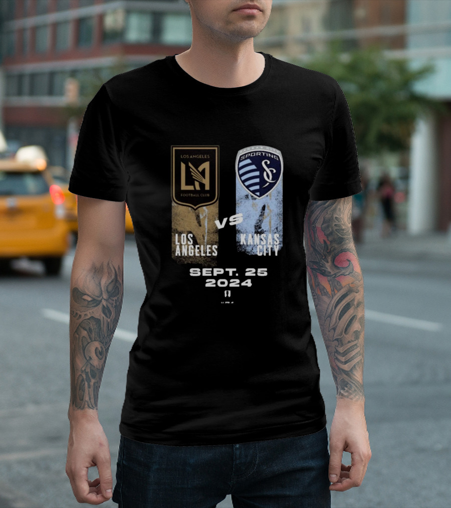 U.S. Open Cup Los Angeles Football Club Vs. Sporting Kansas City Sept 25 T-Shirt