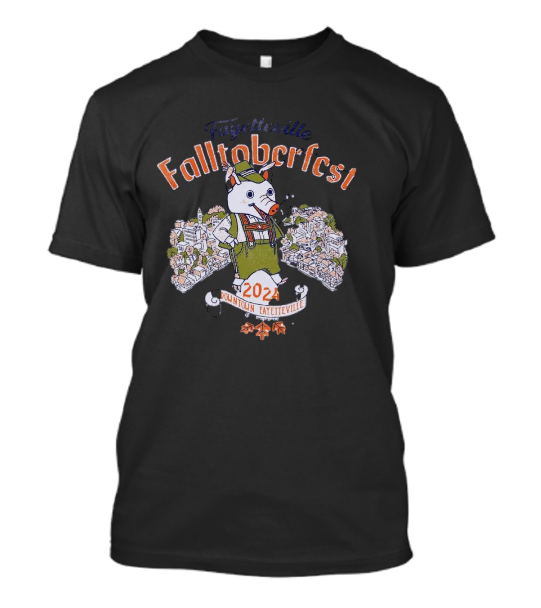 Fayetteville Falltober Fest 2024 Downtown Arkansas Razorbacks T-Shirt
