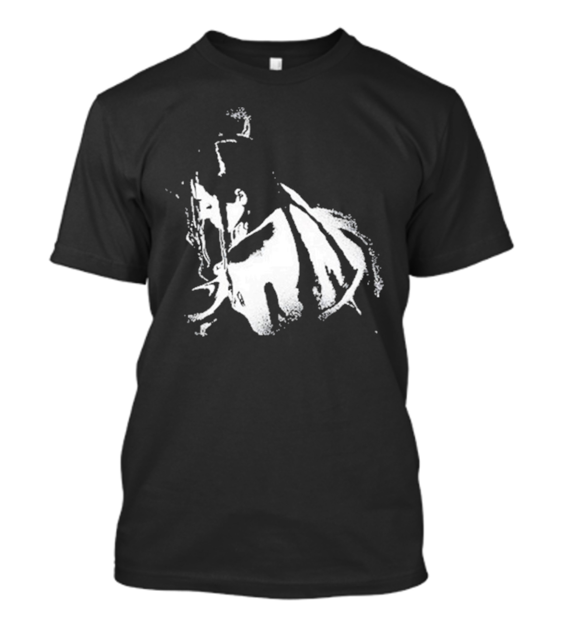Negative Spaces Girl Crewneck T-Shirt