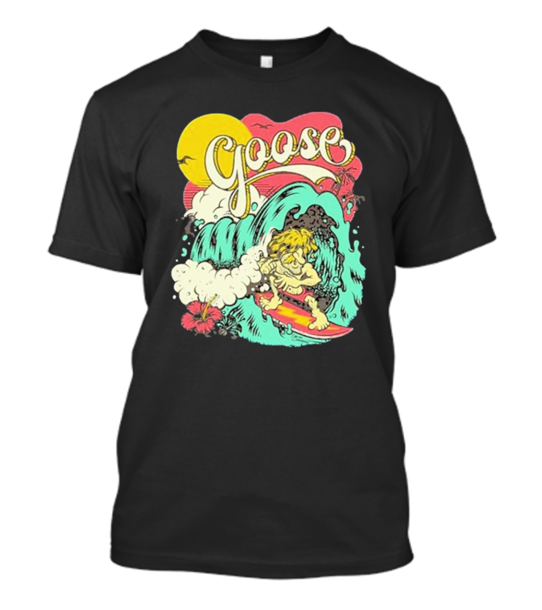 Goose San Diego Surf Tour September 26 2024 Cal Coast Credit Union Amphitheater T-Shirt