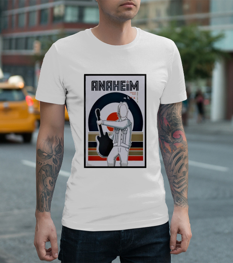 Paul Weller Tour Anaheim CA Sep 26 2024 Roundel T-Shirt