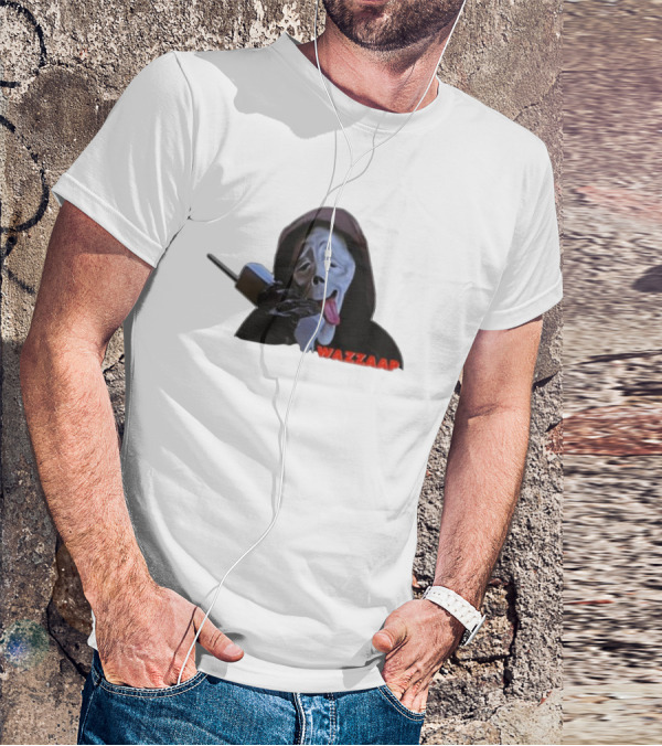 Wazzap Meme Hoodie Ghost Face With Phone T-Shirt