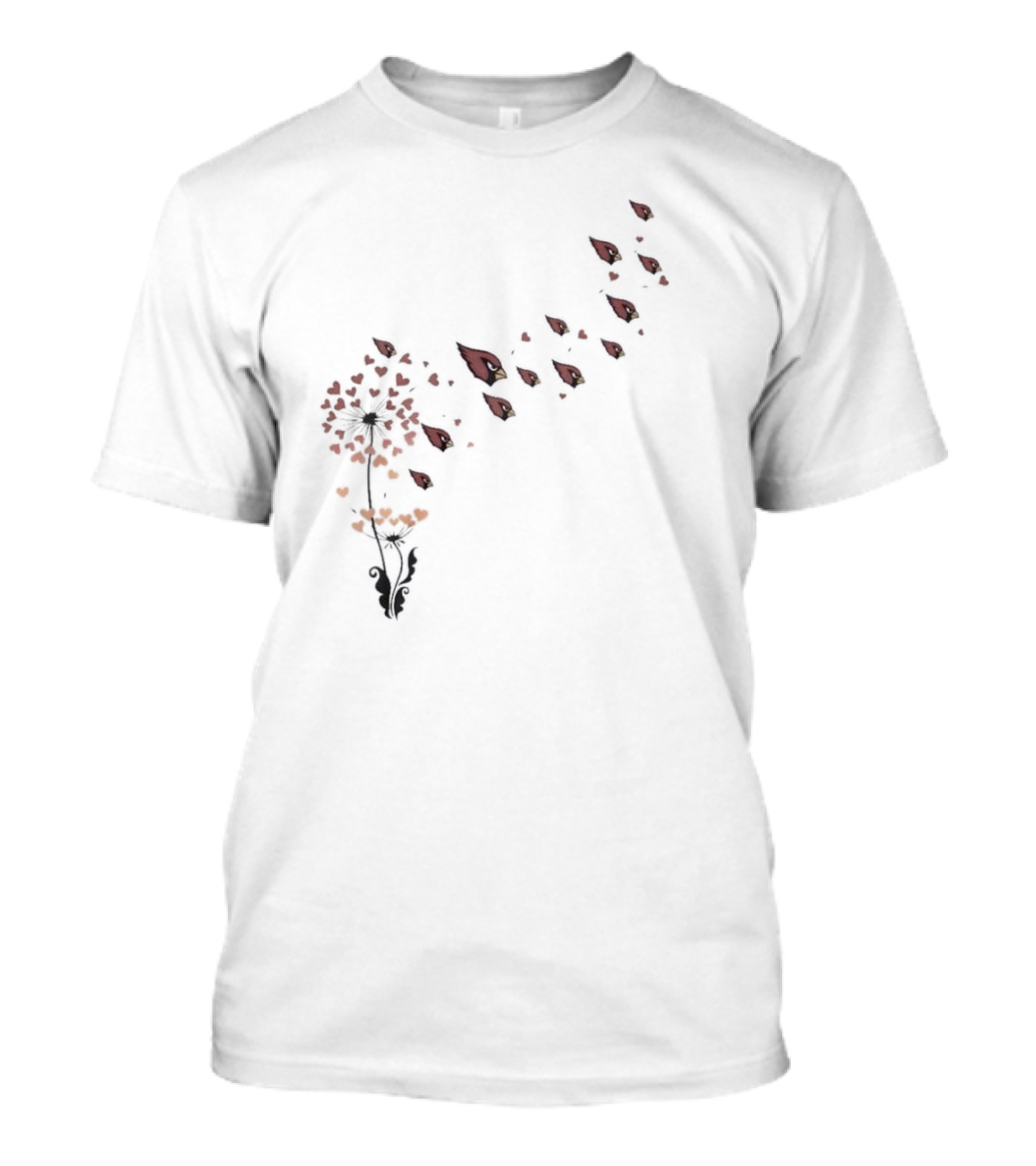 Arizona Cardinals Dandelion Blossom T-Shirt
