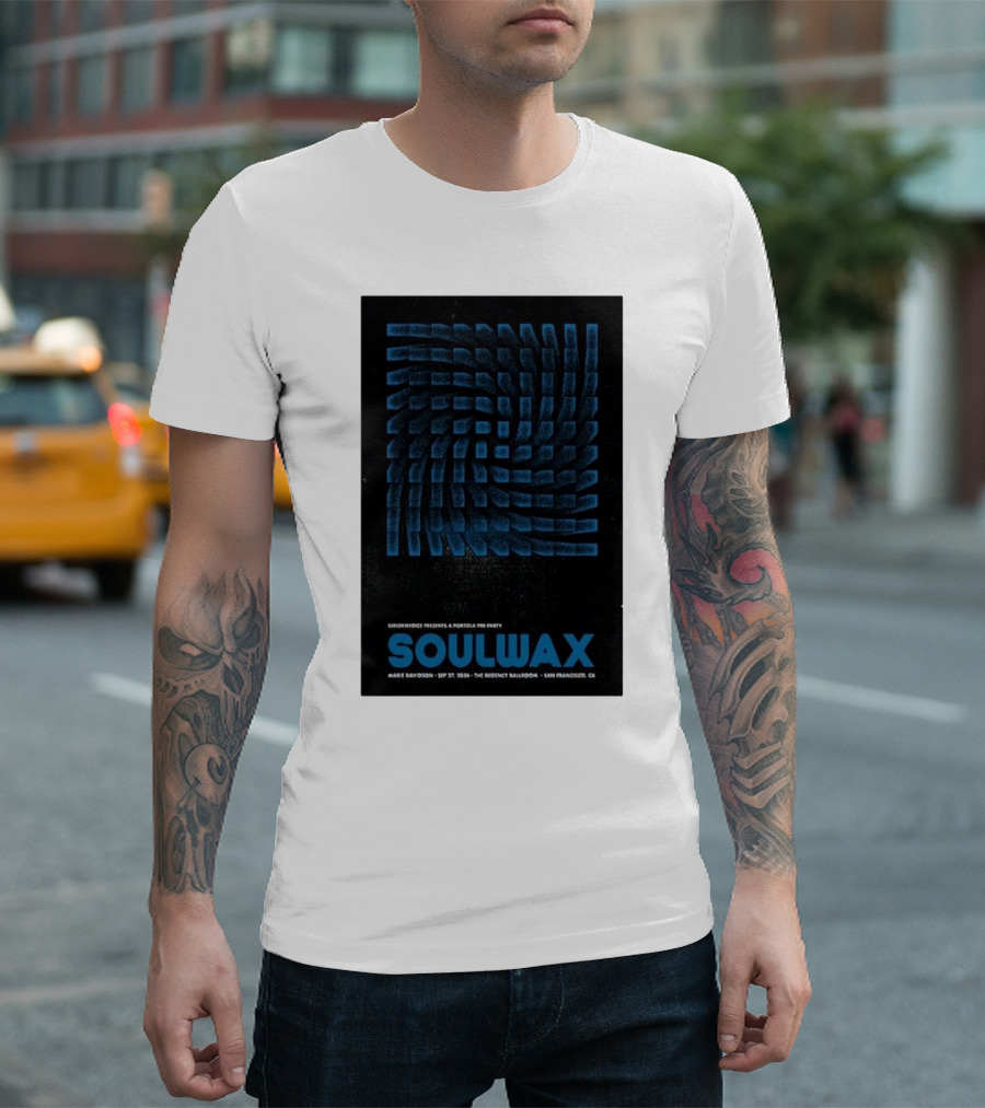 Gigswitch Presents Soulwax at The Regency Ballroom San Francisco Sep 27 2024 Pre Party T-Shirt