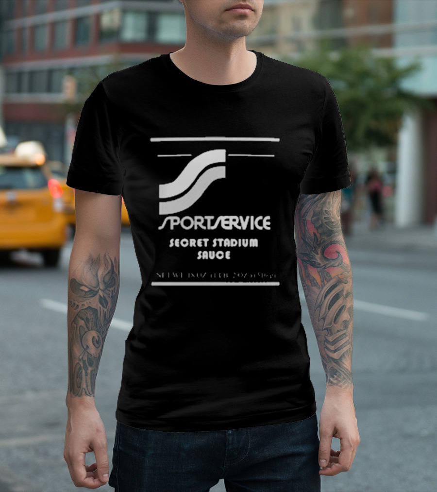 SPORTSERVICE SECRET STADIUM SAUCE T-Shirt