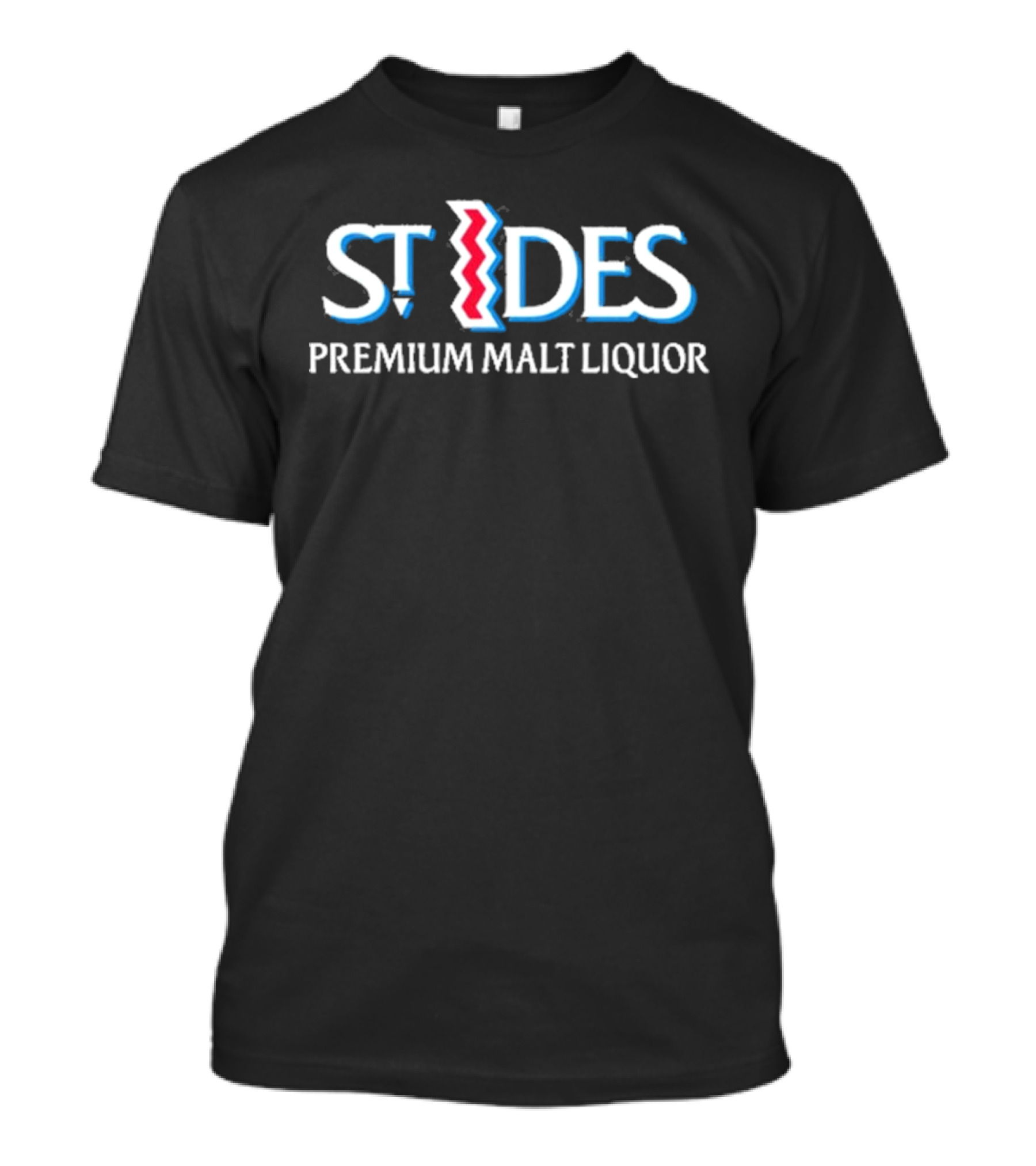 ST IDES Premium Malt Liquor Logo T-Shirt