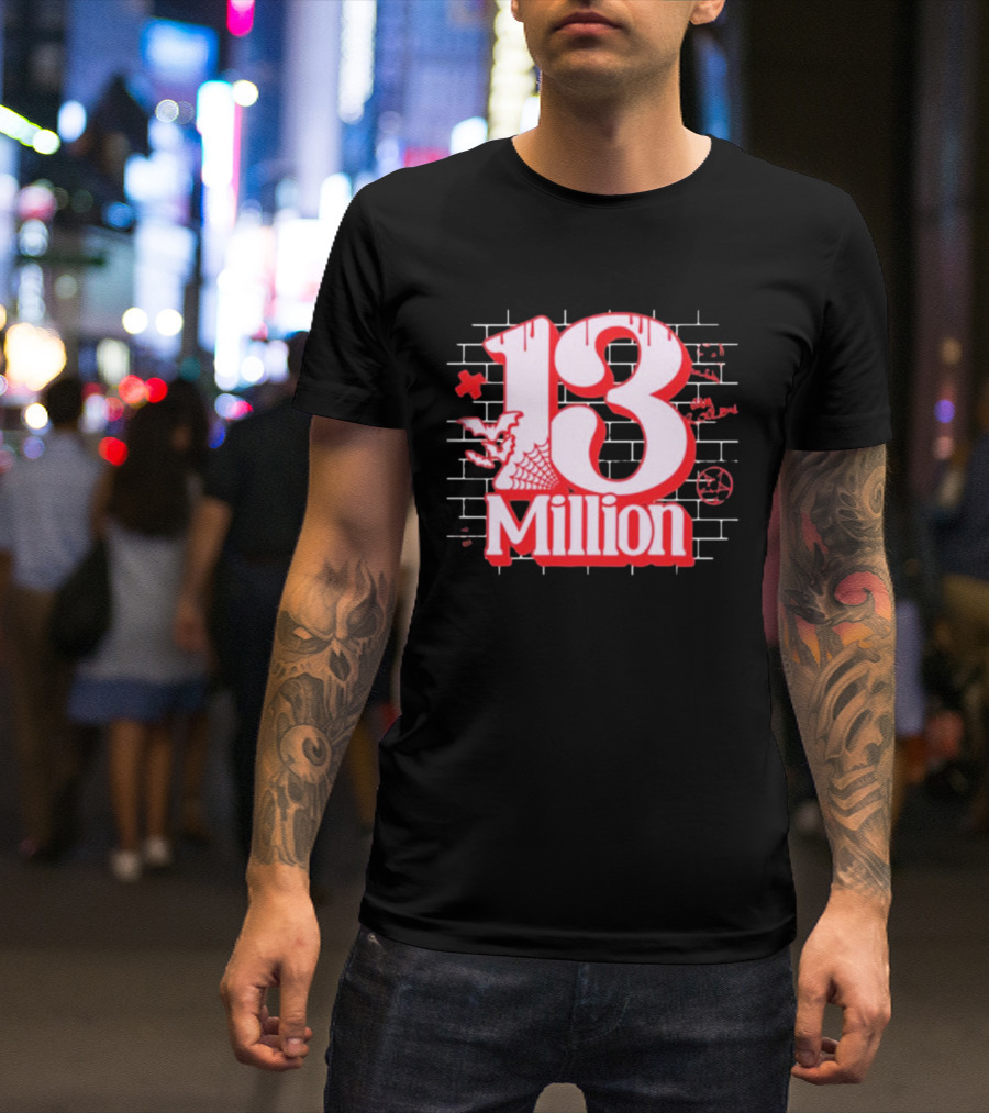 Xplr 13 Million Bat And Cobweb T-Shirt