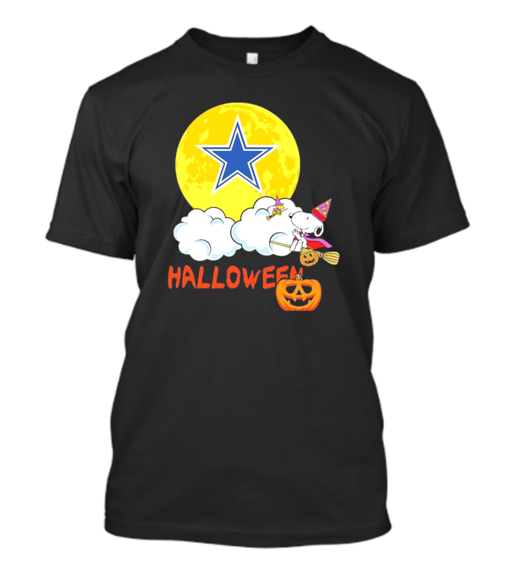 Snoopy Halloween Dallas Cowboys NFL T-Shirt