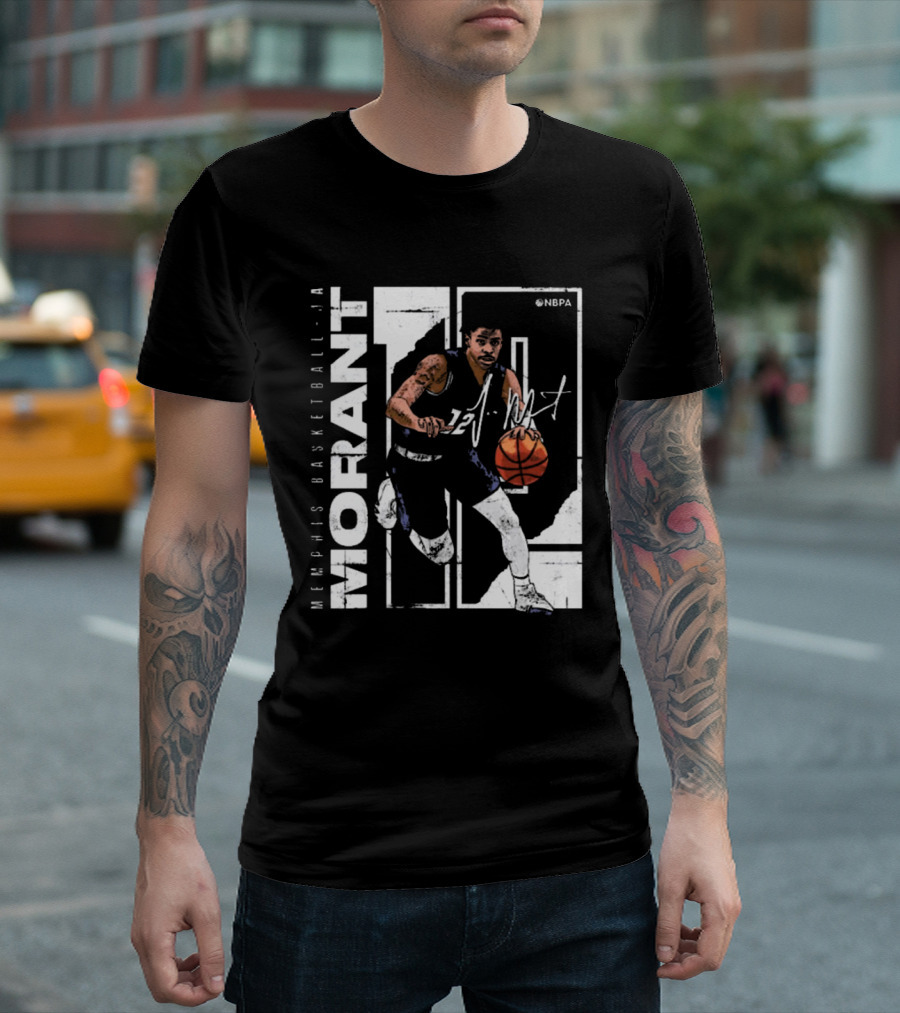 Ja Morant Memphis Basketball NBPA Signature Morant 12 T-Shirt