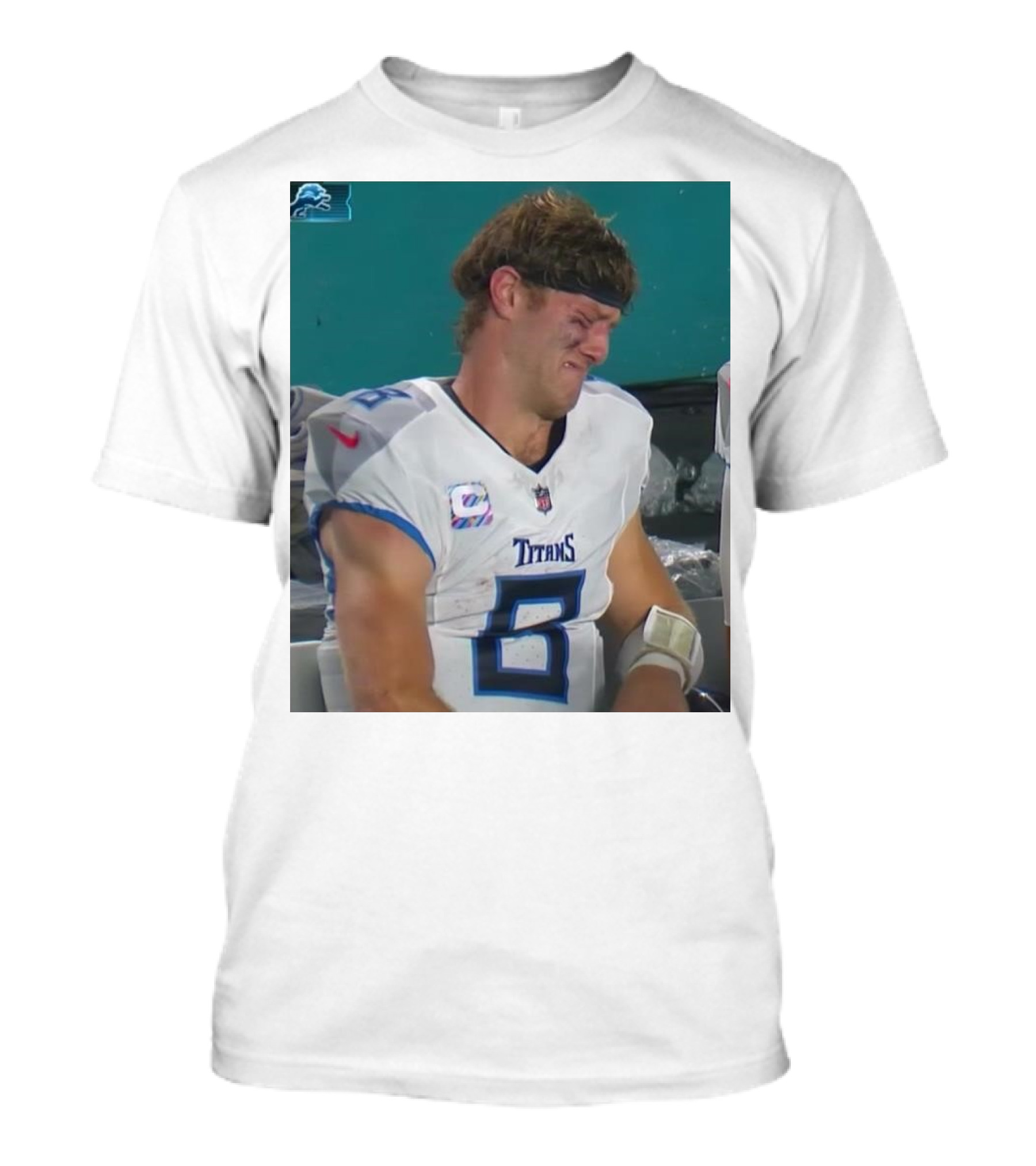 Will Levis Titans Embarrassing Himself Meme NFL Football Linsanity Run T-Shirt
