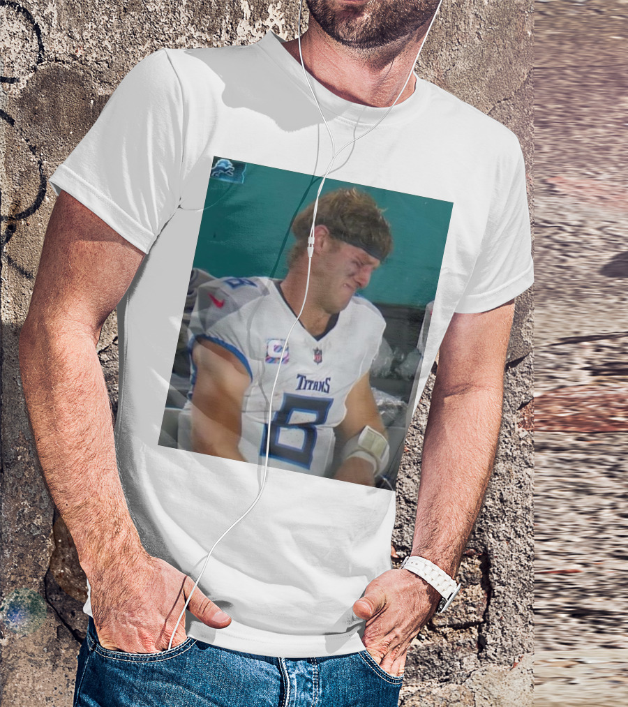 Will Levis Titans Embarrassing Himself Meme NFL Football Linsanity Run T-Shirt