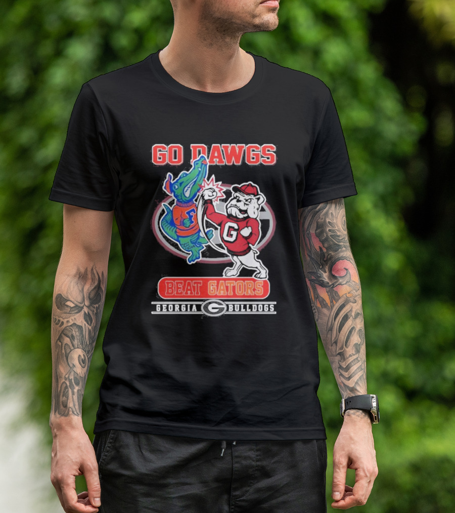 Go Dawgs Beat Gators Georgia Bulldogs T-Shirt
