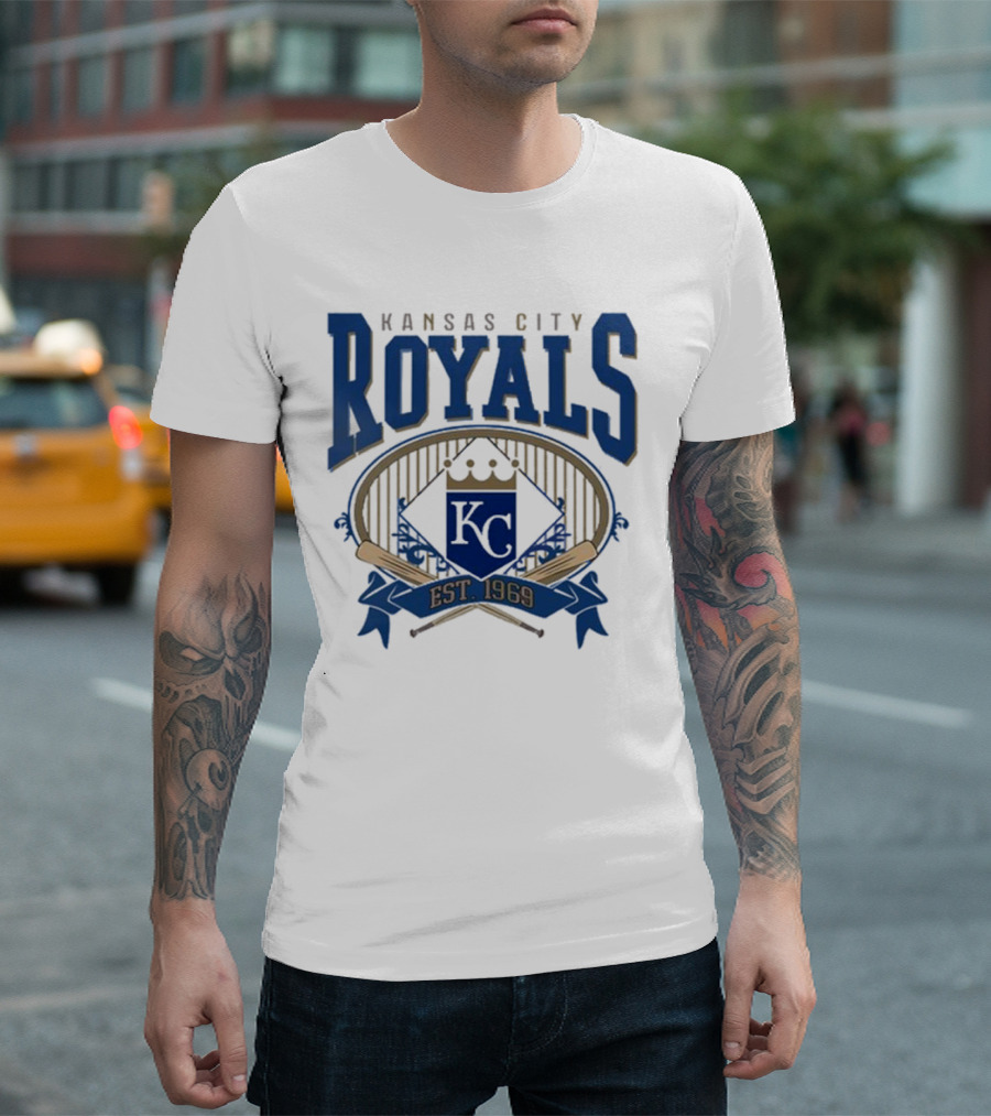 Kansas City Royals Est 1969 KC Baseball T-Shirt