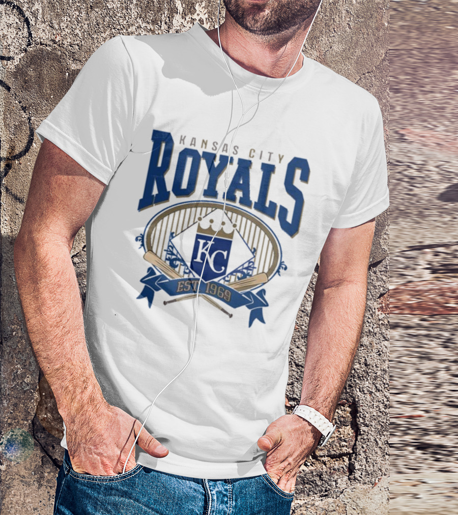 Kansas City Royals Est 1969 KC Baseball T-Shirt