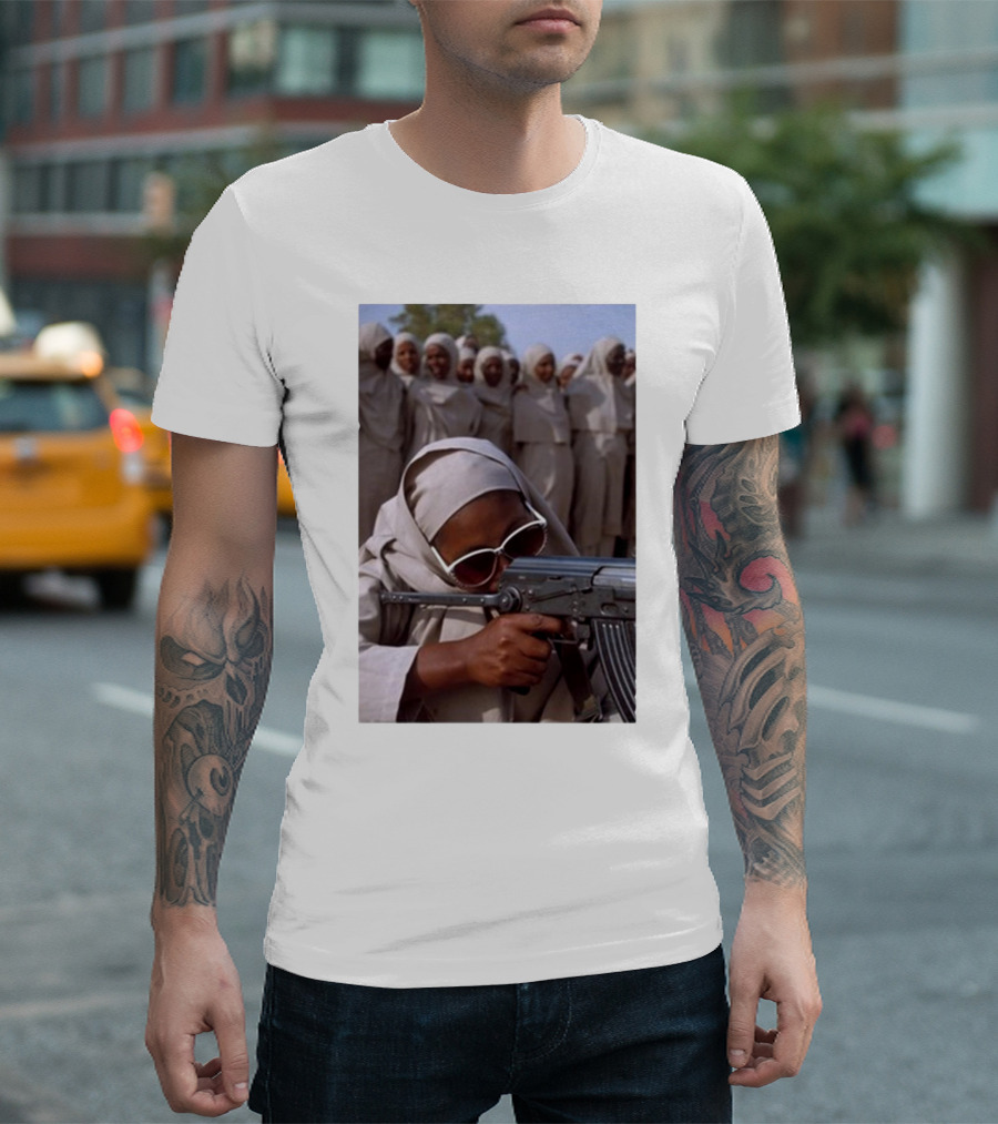 Mena Visuals Women Gun Training Sudan 1993 T-Shirt