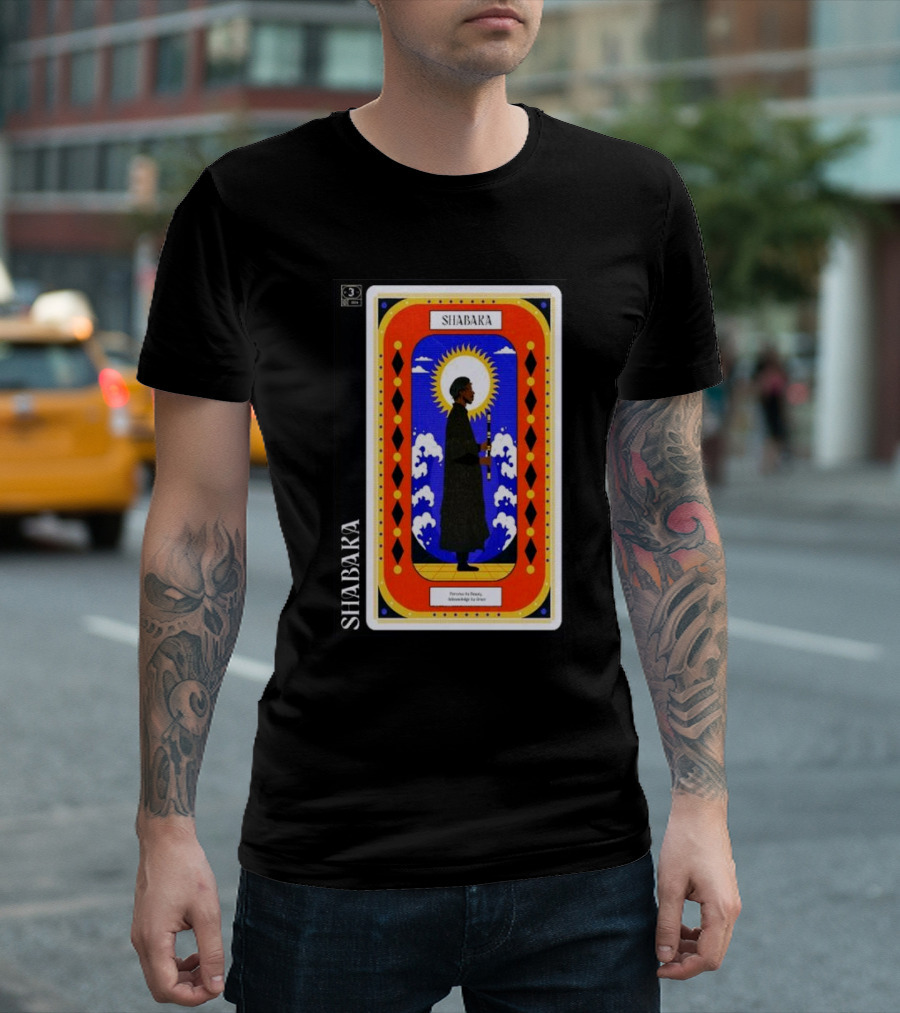 Shabaka Nov 7 2024 Warszawa Poland Tour Tarot-Inspired T-Shirt