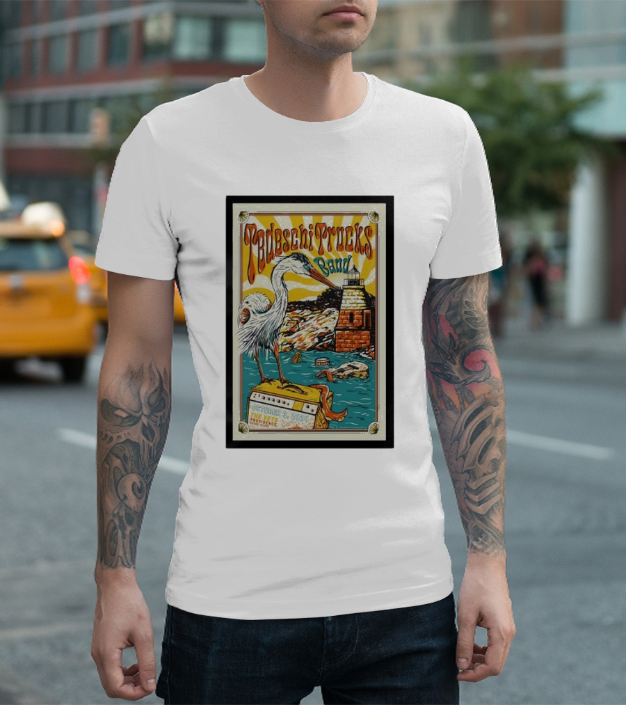 Tedeschi Trucks Band Lighthouse Concert October 3 2024 The Vets Providence Rhode Island T-Shirt