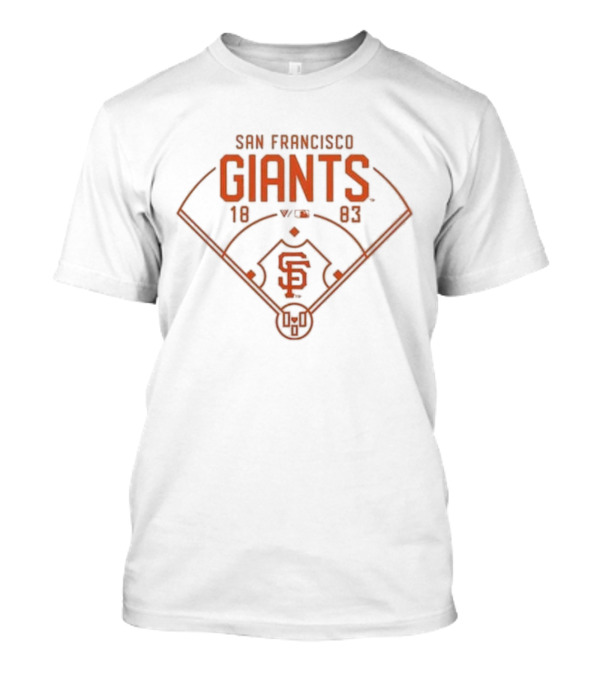 San Francisco Giants 1883 SF Baseball Diamond T-Shirt